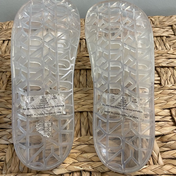 DKNY clear slides. - Picture 3 of 4